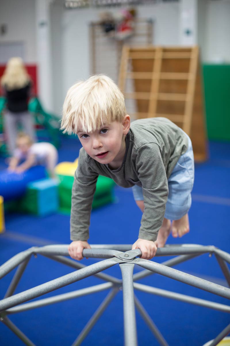 Seacliff Kindergym climbing