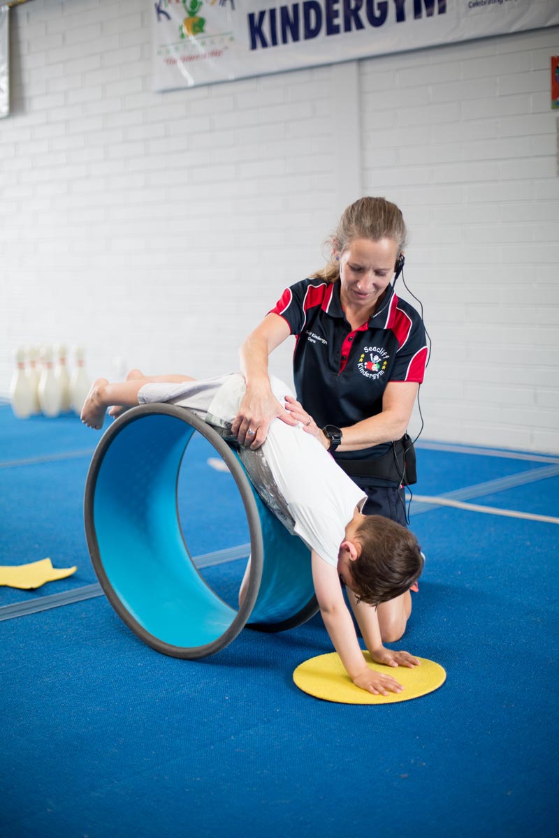 Seacliff Kindergym forward roll