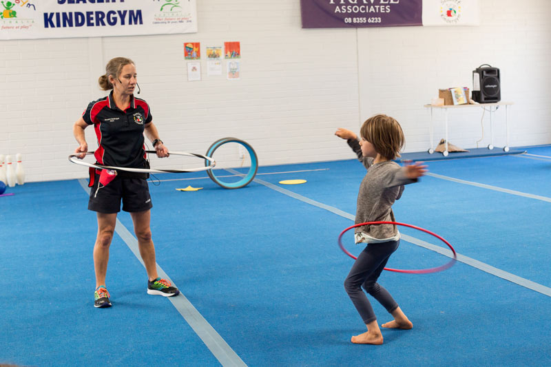 Seacliff Kindergym hula hoop