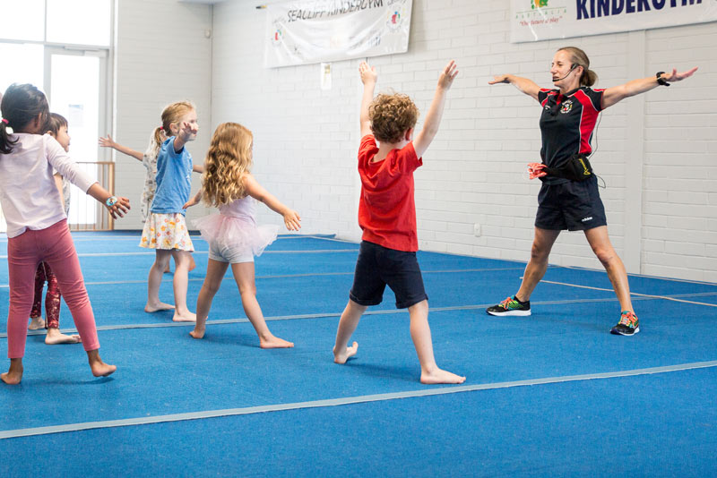 Seacliff Kindergym mat time