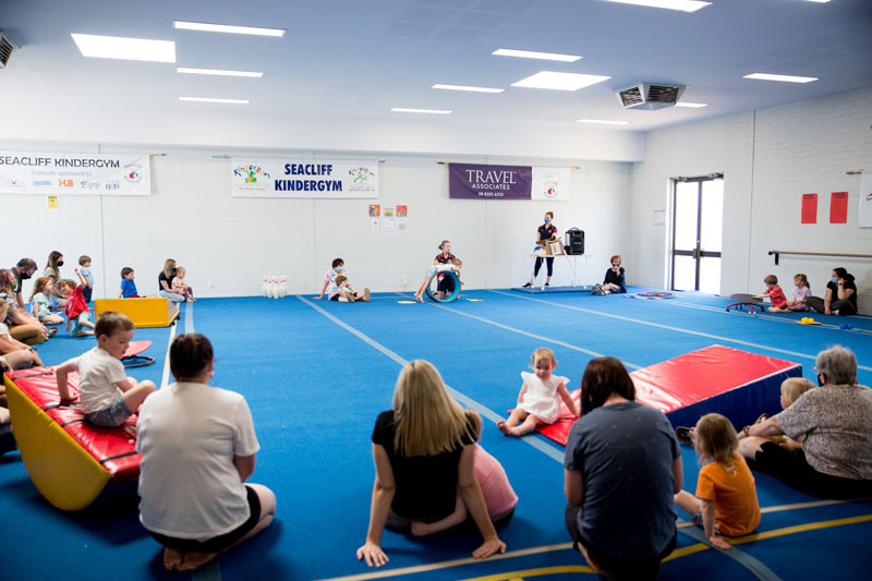 Seacliff Kindergym mat time