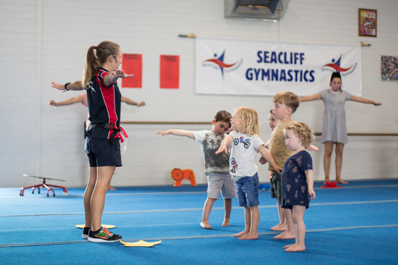 Seacliff Kindergym mat time