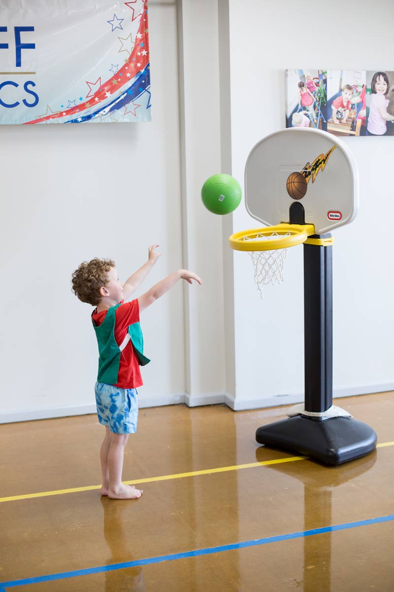 Seacliff Kindergym throwing