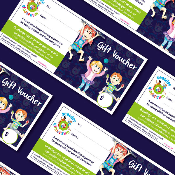 Seacliff Kindergym – Gift Voucher Seacliff Kindergym - Gift Voucher